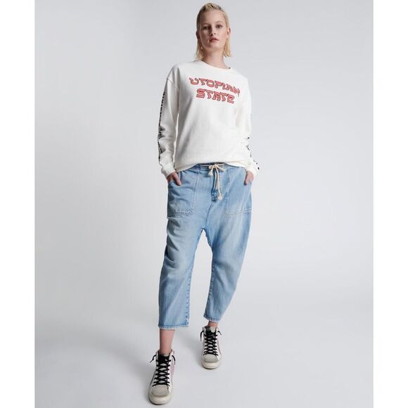 One Teaspoon WORN OUT HENDRIXE SHABBY KINGPINS BOYFRIEND JEANS Size XS - Picture 1 of 11